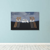 Internationaal Ruimtestation 14 Canvas Afdruk (Insitu (Houten vloer))