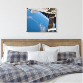 Internationaal ruimtestation 15 canvas afdruk (Insitu (Slaapkamer))