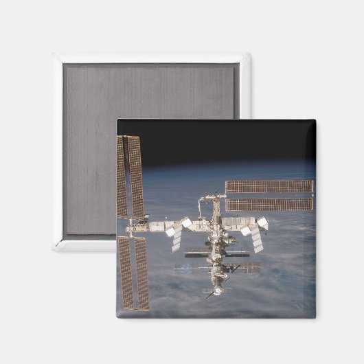 Internationaal Ruimtestation 16 Magneet (Voorkant / Achterkant)