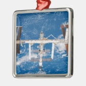 Internationaal ruimtestation 17 metalen ornament (Links)