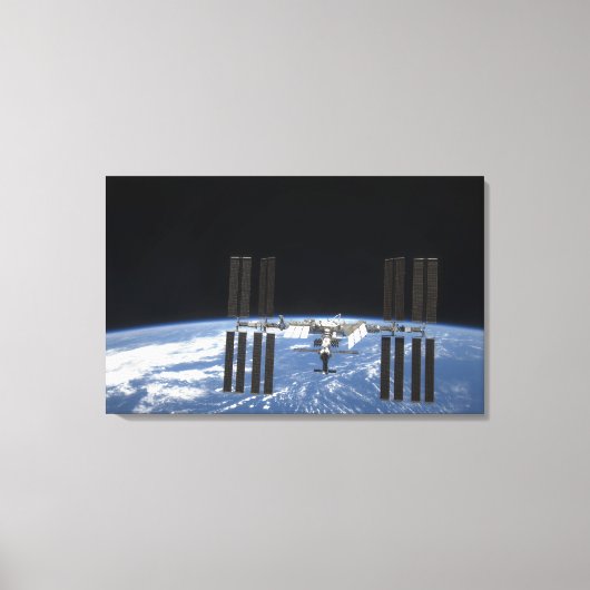 Internationaal Ruimtestation 18 Canvas Afdruk (Voorkant)