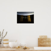 Internationaal Ruimtestation 20 Poster (Keuken)