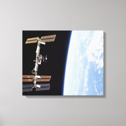 Internationaal ruimtestation 23 canvas afdruk (Voorkant)