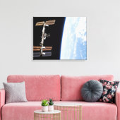 Internationaal ruimtestation 23 canvas afdruk (Insitu (Woonkamer))