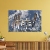 Internationaal Ruimtestation 25 Canvas Afdruk (Insitu (Woonkamer))