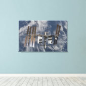 Internationaal Ruimtestation 25 Canvas Afdruk (Insitu (Houten vloer))