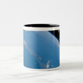 Internationaal ruimtestation 27 tweekleurige koffiemok (Center)