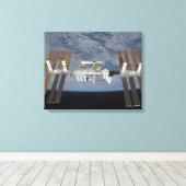 Internationaal Ruimtestation 3 Canvas Afdruk (Insitu (Houten vloer))