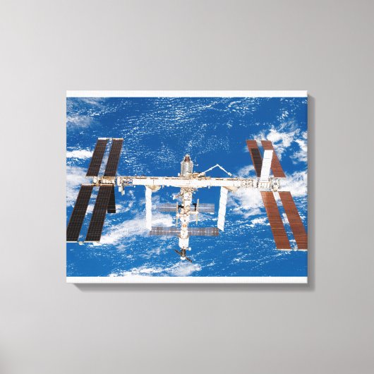 Internationaal ruimtestation 3 canvas afdruk (Voorkant)