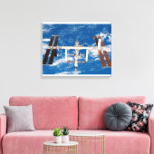 Internationaal ruimtestation 3 canvas afdruk (Insitu (Woonkamer))