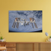 Internationaal Ruimtestation 5 Canvas Afdruk (Insitu (Woonkamer))