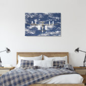 Internationaal Ruimtestation 5 Canvas Afdruk (Insitu (Slaapkamer))