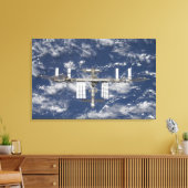 Internationaal Ruimtestation 5 Canvas Afdruk (Insitu (Woonkamer))