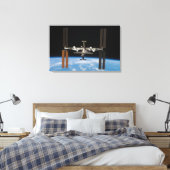 Internationaal Ruimtestation 5 Canvas Afdruk (Insitu (Slaapkamer))