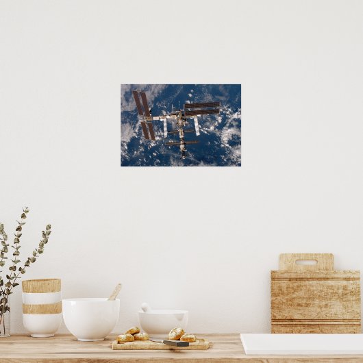 Internationaal Ruimtestation 6 Poster (Keuken)