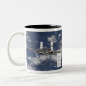 Internationaal Ruimtestation 6 Tweekleurige Koffiemok (Links)