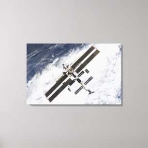 Internationaal ruimtestation 7 canvas afdruk