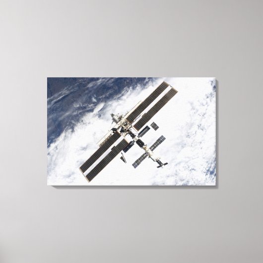 Internationaal Ruimtestation 7 Canvas Afdruk (Voorkant)
