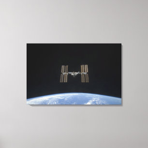 Internationaal Ruimtestation 7 Canvas Afdruk