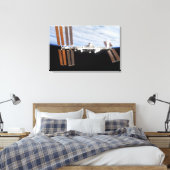 Internationaal ruimtestation 8 canvas afdruk (Insitu (Slaapkamer))