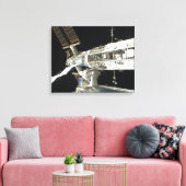 Internationaal ruimtestation 8 canvas afdruk (Insitu (Woonkamer))