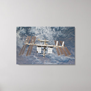 Internationaal Ruimtestation 8 Canvas Afdruk