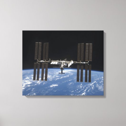 Internationaal Ruimtestation 9 Canvas Afdruk (Voorkant)
