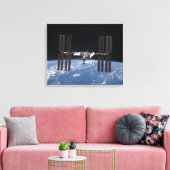 Internationaal Ruimtestation 9 Canvas Afdruk (Insitu (Woonkamer))