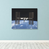 Internationaal Ruimtestation 9 Canvas Afdruk (Insitu (Houten vloer))