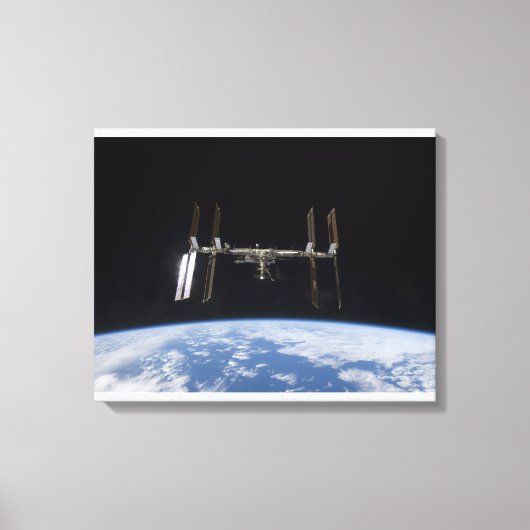 Internationaal ruimtestation 9 canvas afdruk (Voorkant)