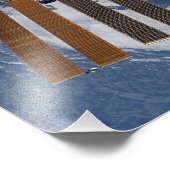 Internationaal ruimtestation 9 foto afdruk (Hoek)