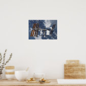 Internationaal ruimtestation 9 poster (Keuken)