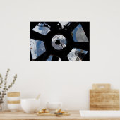 Internationaal ruimtestation Cupola Poster (Keuken)