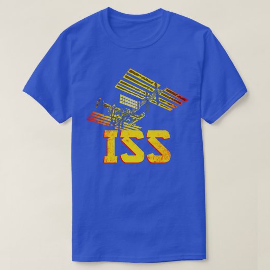 Internationaal ruimtestation ISS 14 T-shirt (Design voorkant)