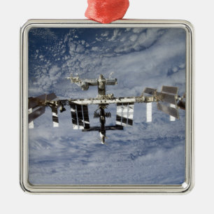 Internationaal ruimtestation ISS 28 Metalen Ornament