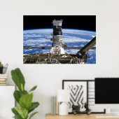 Internationaal Ruimtestation (ISS) Poster (Thuiskantoor)