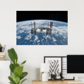 Internationaal Ruimtestation (ISS) Poster (Thuiskantoor)
