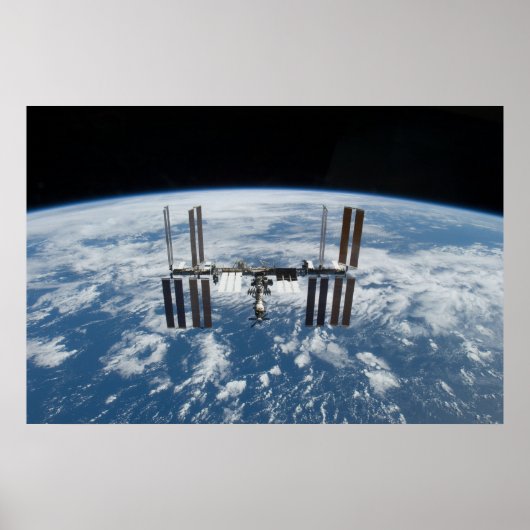 Internationaal Ruimtestation (ISS) Poster (Voorkant)