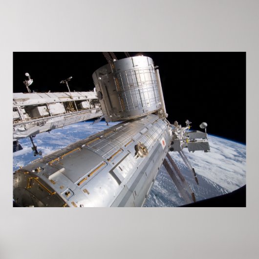 Internationaal Ruimtestation (ISS) Poster (Voorkant)