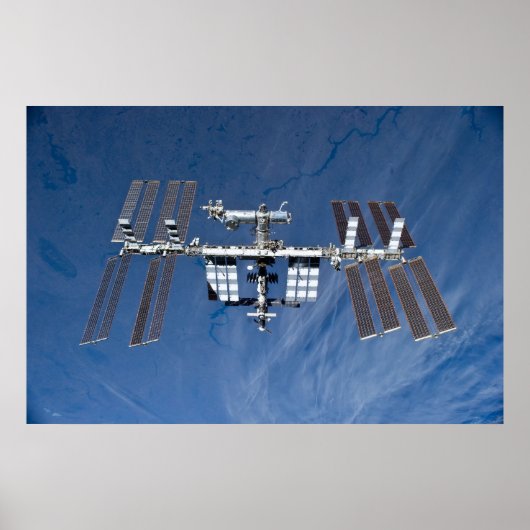 Internationaal Ruimtestation (ISS) Poster (Voorkant)
