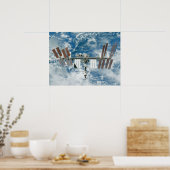Internationaal Ruimtestation (ISS) Poster (Keuken)