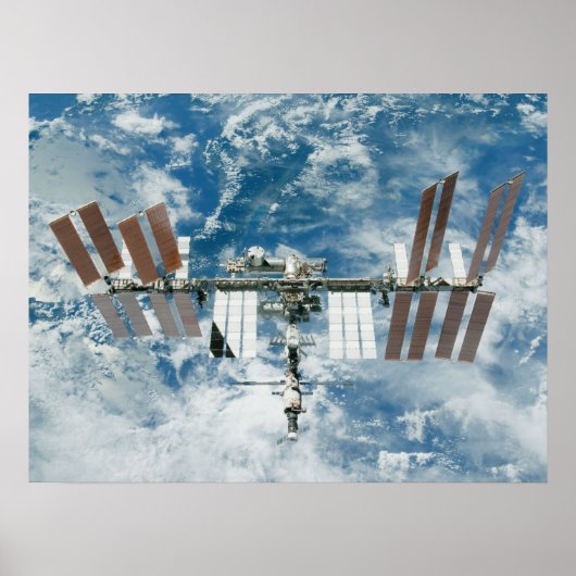 Internationaal Ruimtestation (ISS) Poster (Voorkant)