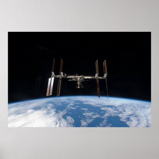 Internationaal Ruimtestation (ISS) Poster (Voorkant)