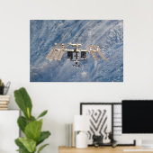 Internationaal Ruimtestation (ISS) Poster (Thuiskantoor)