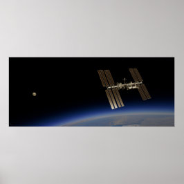 Internationaal ruimtestation poster