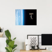 Internationaal ruimtestation poster (Thuiskantoor)