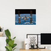 Internationaal ruimtestation (STS-117) Poster (Thuiskantoor)