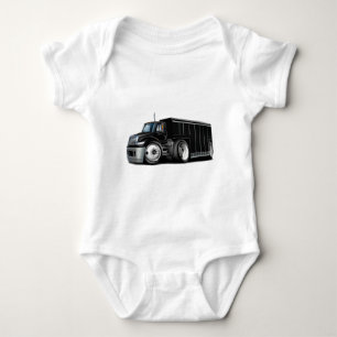 International Black Delivery Truck Romper