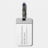 International Confederation of Wizards Logo Bagagelabel (Achterkant verticaal)