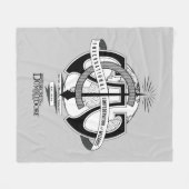 International Confederation of Wizards Logo Fleece Deken (Voorkant (Horizontaal))